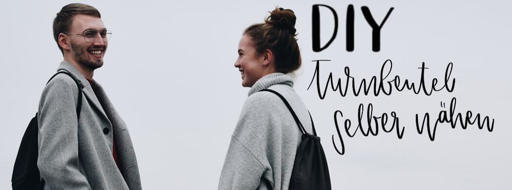 DIY Turnbeutel selber nähen, Wunschleder