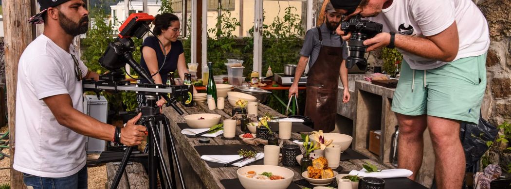 Grill Fotoshooting behind the scenes, Studio Weichselbaumer, Wunschleder