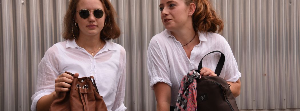 brandneue Taschen Beuteltasche Rucksack, Wunschleder