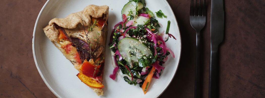 Galette | Herbstrezept | Gemüse | Wunschleder