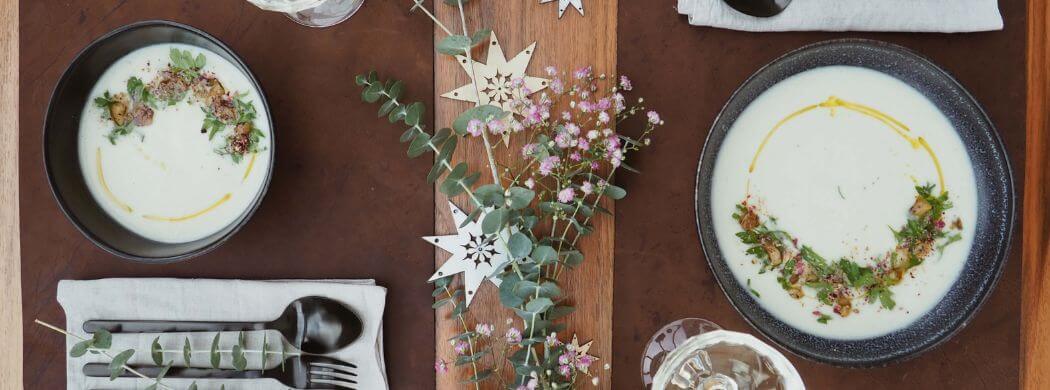 Vegetarisches Weihnachtsessen | Pilz Wellington | Ofenkürbis | Wunschleder