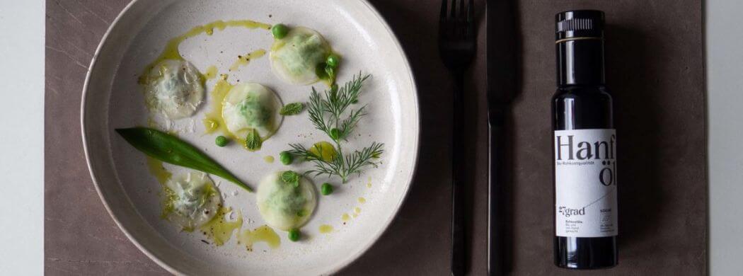 Kohlrabi-Ravioli | Frühling | Vorspeise | Wunschleder