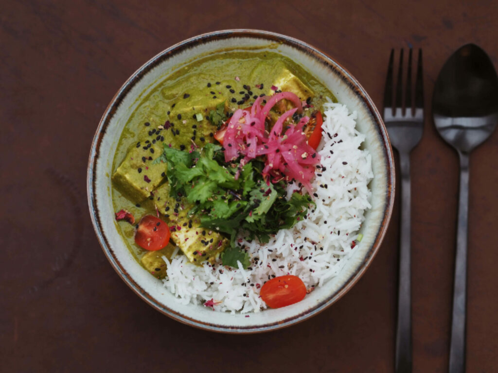 Todu Palak Paneer | Wunschleder | indisch kochen