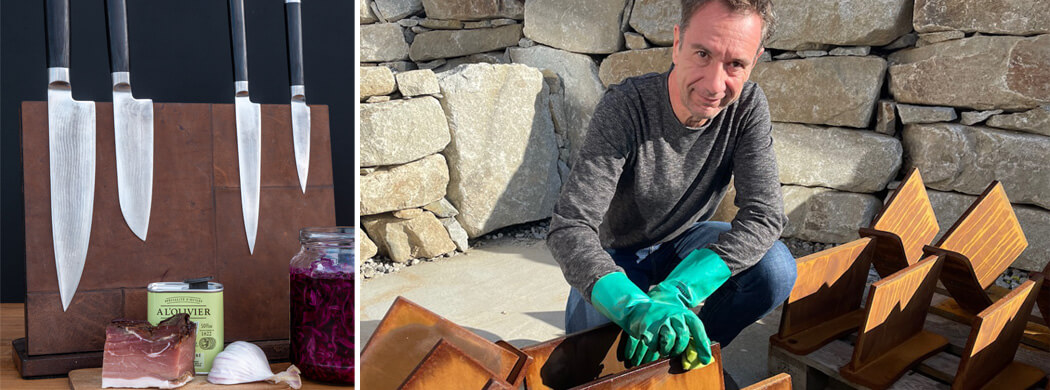 Produktentwicklung Messerblock, Wunschleder