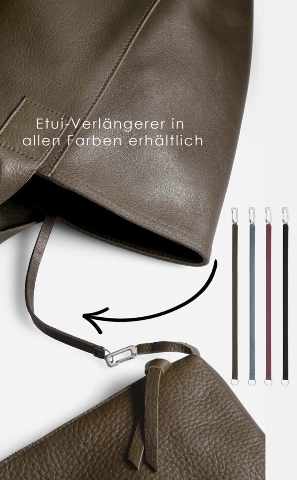 Verlängerung | Lederetui | Ökoleder | Wunschleder