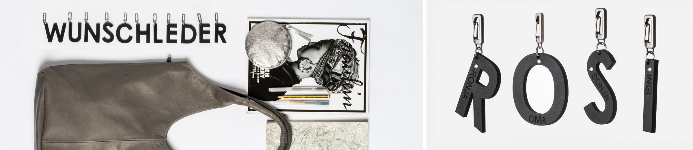 Buchstabenanhänger | Lederanhänger | Namensanhänger | Buchstaben Anhänger Leder | Wunschleder