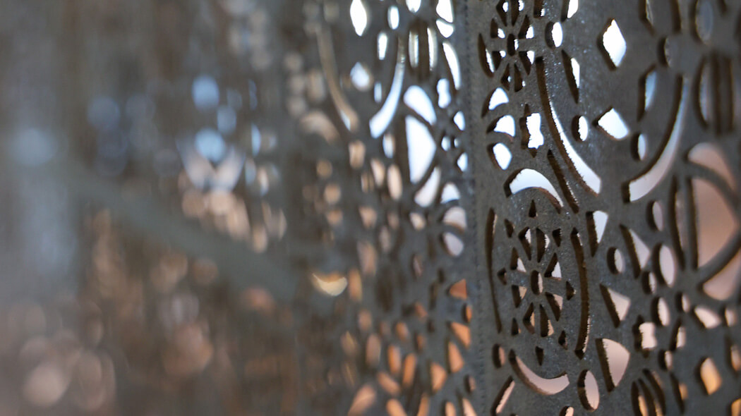 Paravant aus Leder, Wunschleder