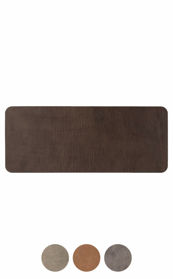 Tischläufer Bio-Leder | Tischdecke echtes Leder | Tischläufer Vintage-Look | Wunschleder