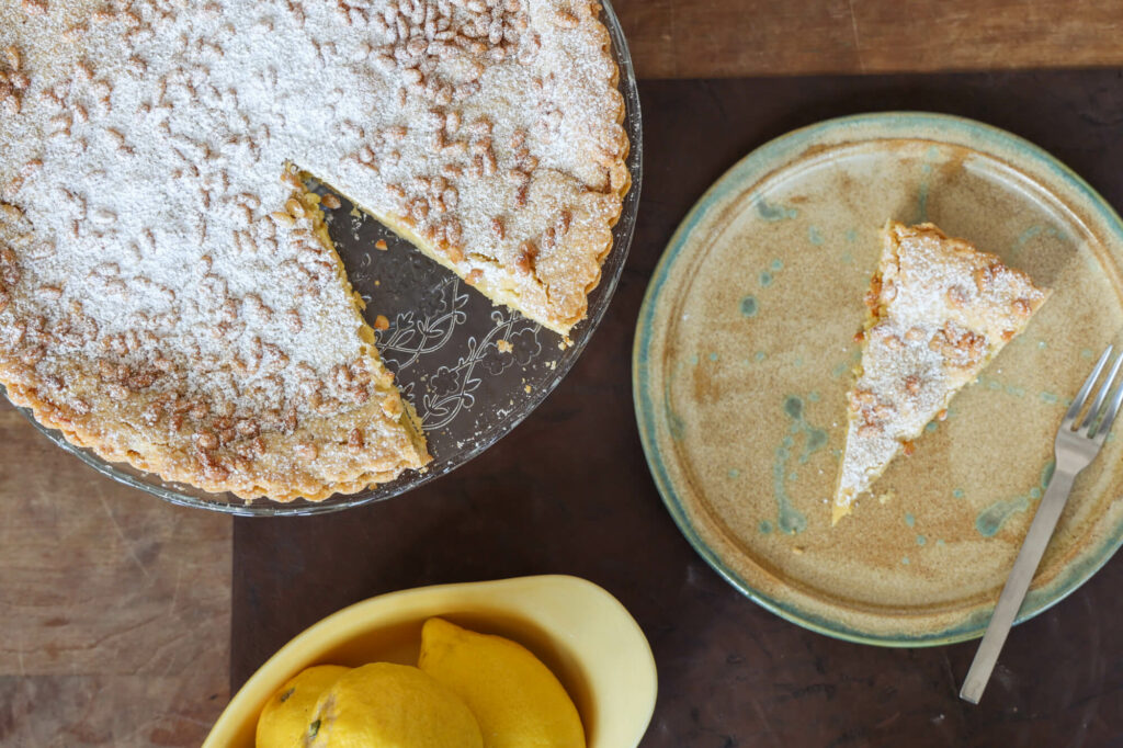 Torta della Nonna, Zitrone, Sommer, Italien 
