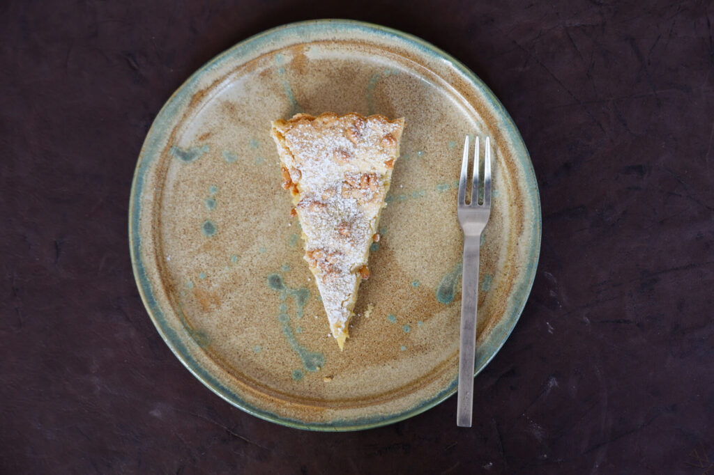Torta della Nonna, Pinienkerne, Zitrone
