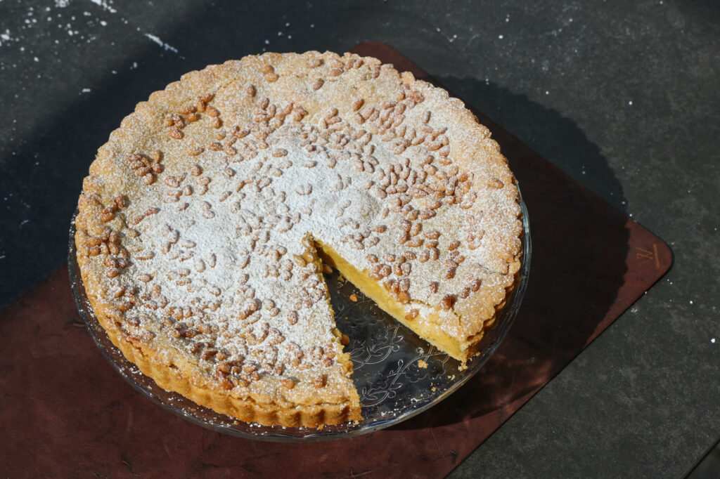Torta della Nonna, Zitrone, Kuchen von Oma