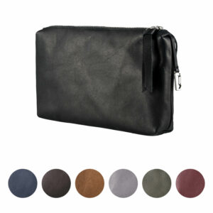 Lederetui | Anklipsen | verschieden Farben | Wunschleder