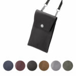 Smartphone Umhängetasche | mit Fächern | Leder | Wunschleder