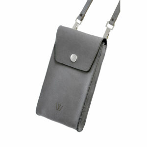 Smartphone Umhängetasche | mit Fächern | Leder | Wunschleder