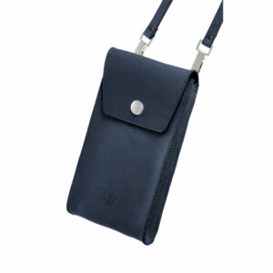 Smartphone Umhängetasche | mit Fächern | Leder | Wunschleder