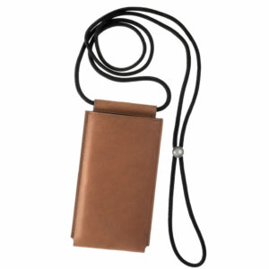 Handyhülle zum Umhängen, Handy Sleeve zum Umhängen, echtes Leder, made in Germany | Wunschleder