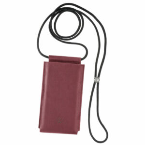 Handyhülle zum Umhängen, Handy Sleeve zum Umhängen, echtes Leder, made in Germany | Wunschleder