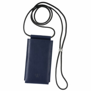 Handyhülle zum Umhängen, Handy Sleeve zum Umhängen, echtes Leder, made in Germany | Wunschleder
