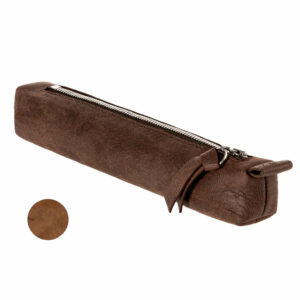 Mini Lederetui für Stifte, Bio-Leder, Stifteetui aus Vintage-Leder | Wunschleder