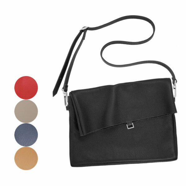 Umhängetasche Leder | Crossbody Tasche Leder | Elegante Ledertasche| | Wunschleder