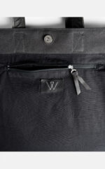 Cross-Bag aus Rindnappa/Leinen | Braun | Wunschleder