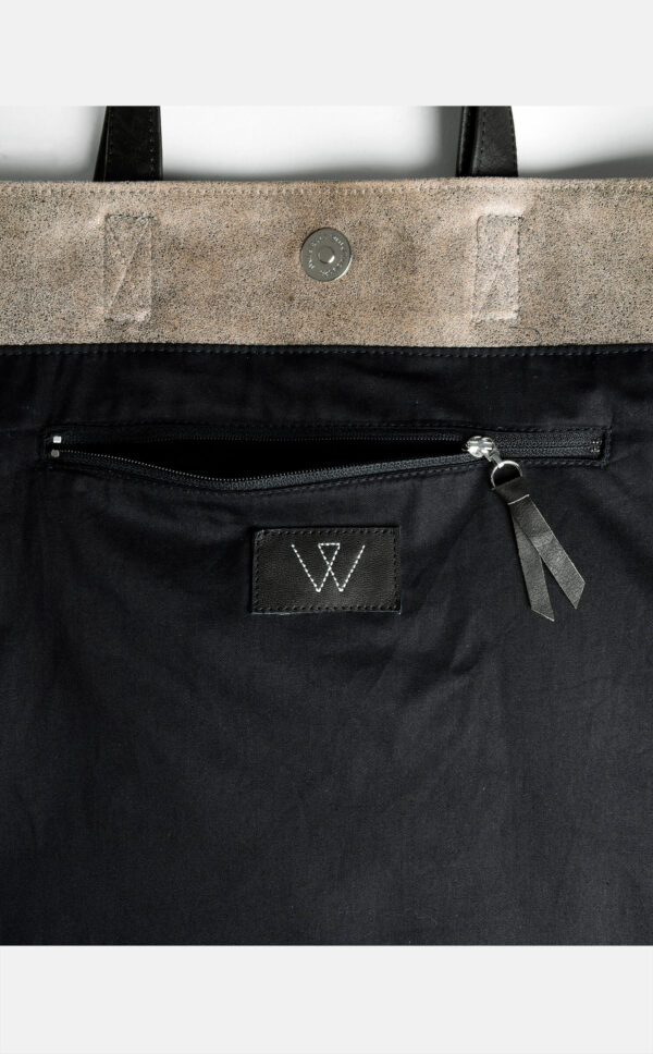 Crossbag Lammnappa | Metallic/Braun | Wunschleder