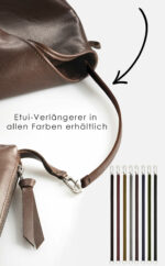 Verlängerung | Lederetui | Anklipsen | Wunschleder