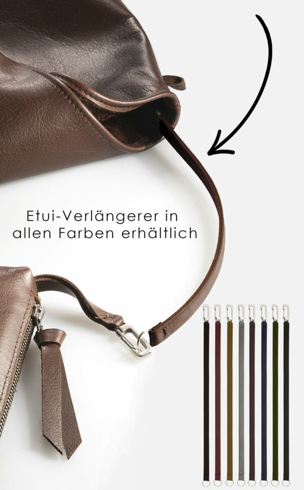 Verlängerung | Lederetui | Anklipsen | Wunschleder