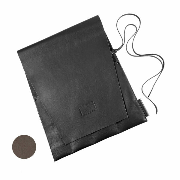 Messerrolle für Köche | Messertasche Leder | personalisierbare Rolltasche für Messer | Wunschleder