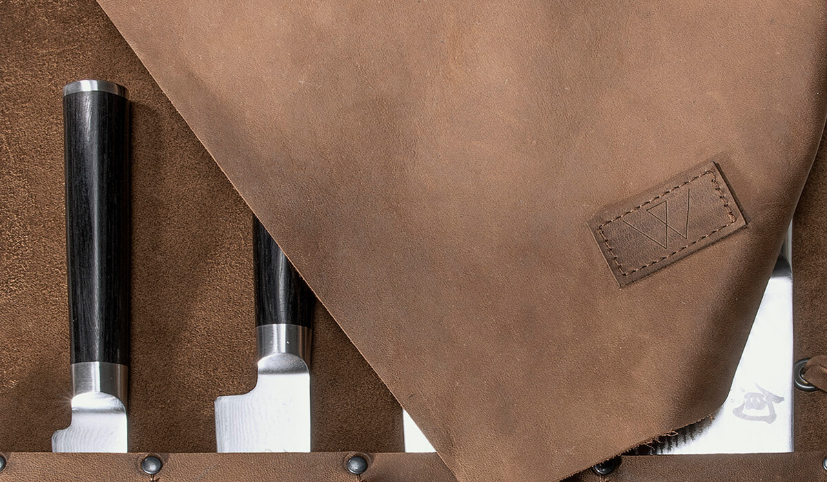 Messertasche aus bestem Bio-Leder