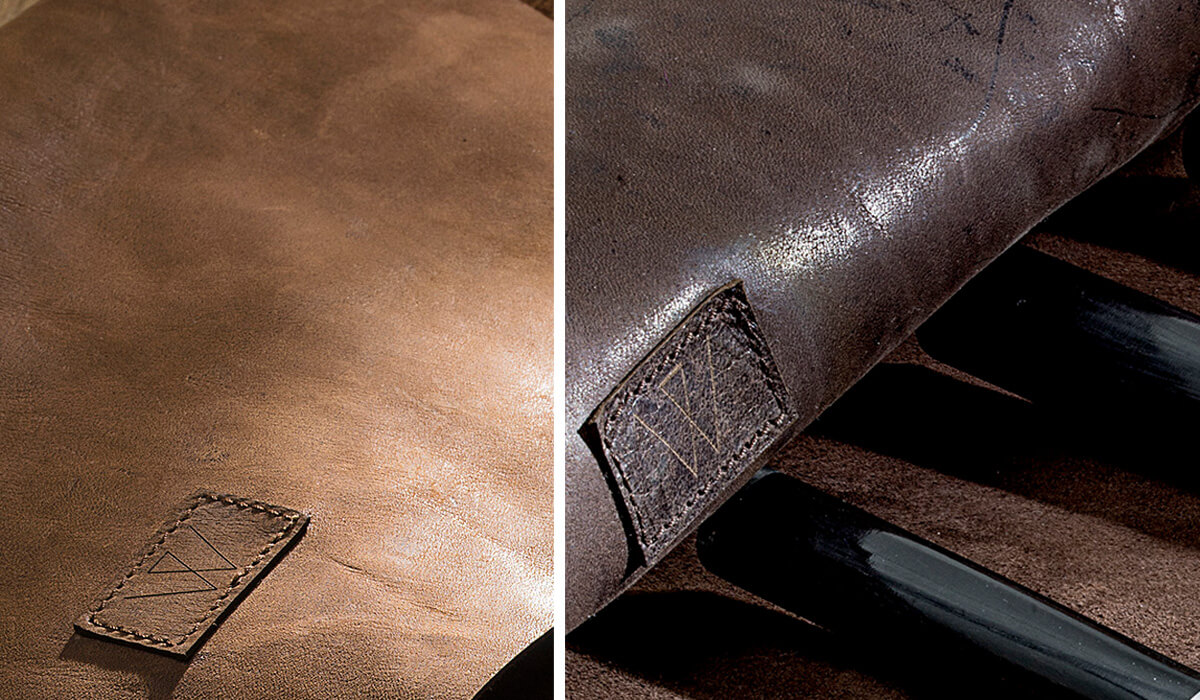 Vegetabil gegerbtes Qualitätsleder