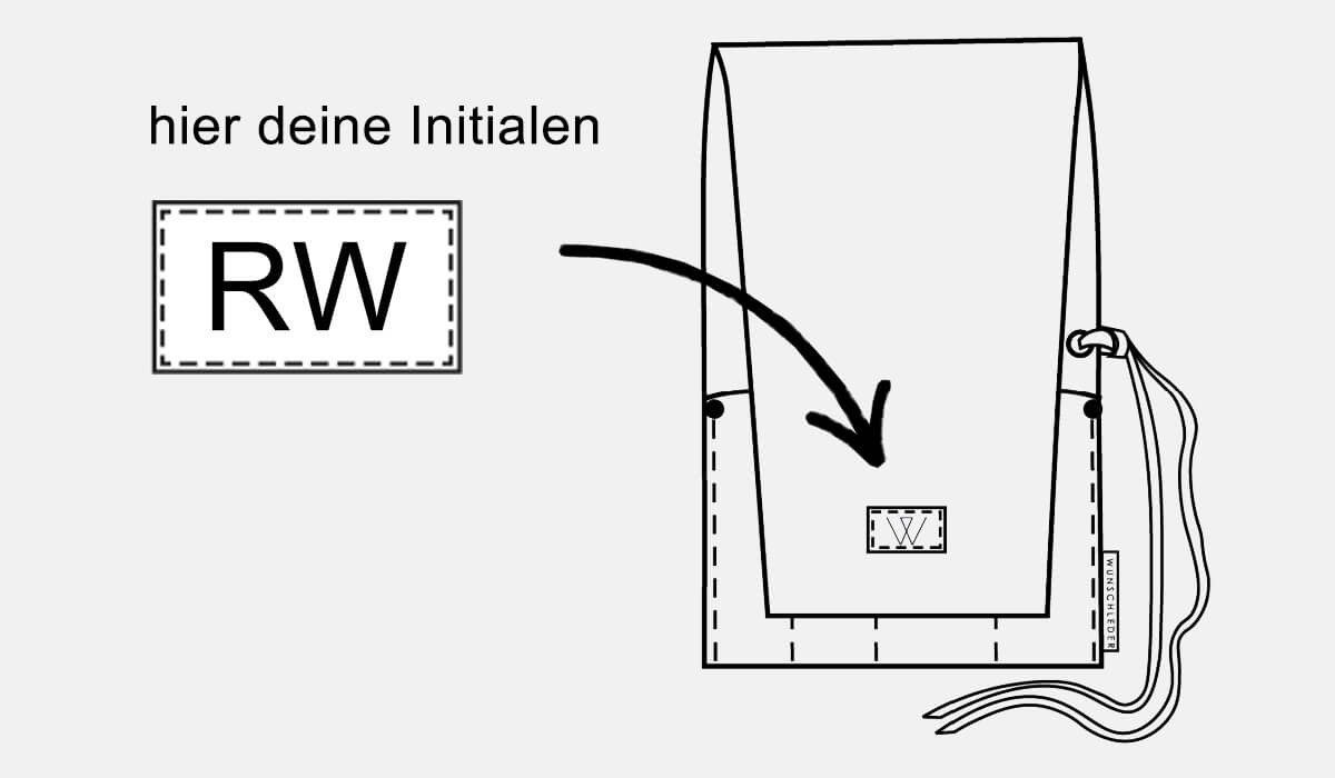 Gestalte das Signet mit einer individuellen Gravur