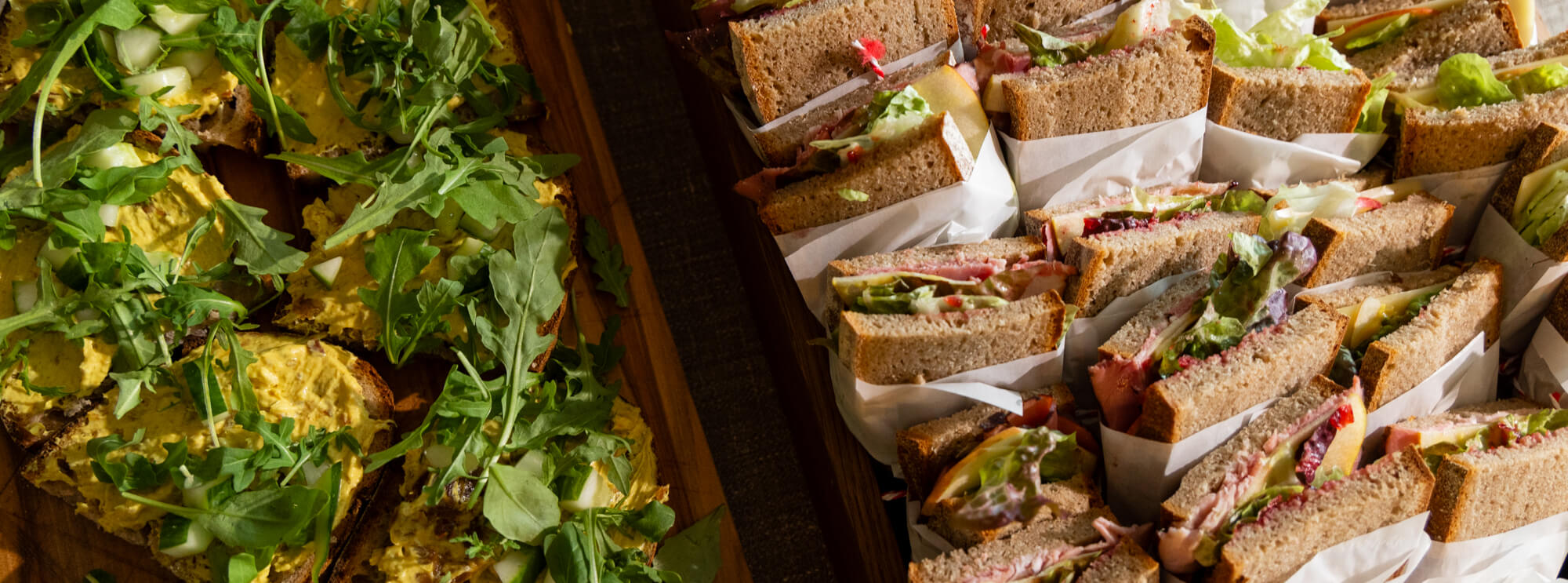 belegte Brote, Buffet, kalte Vorspeisen