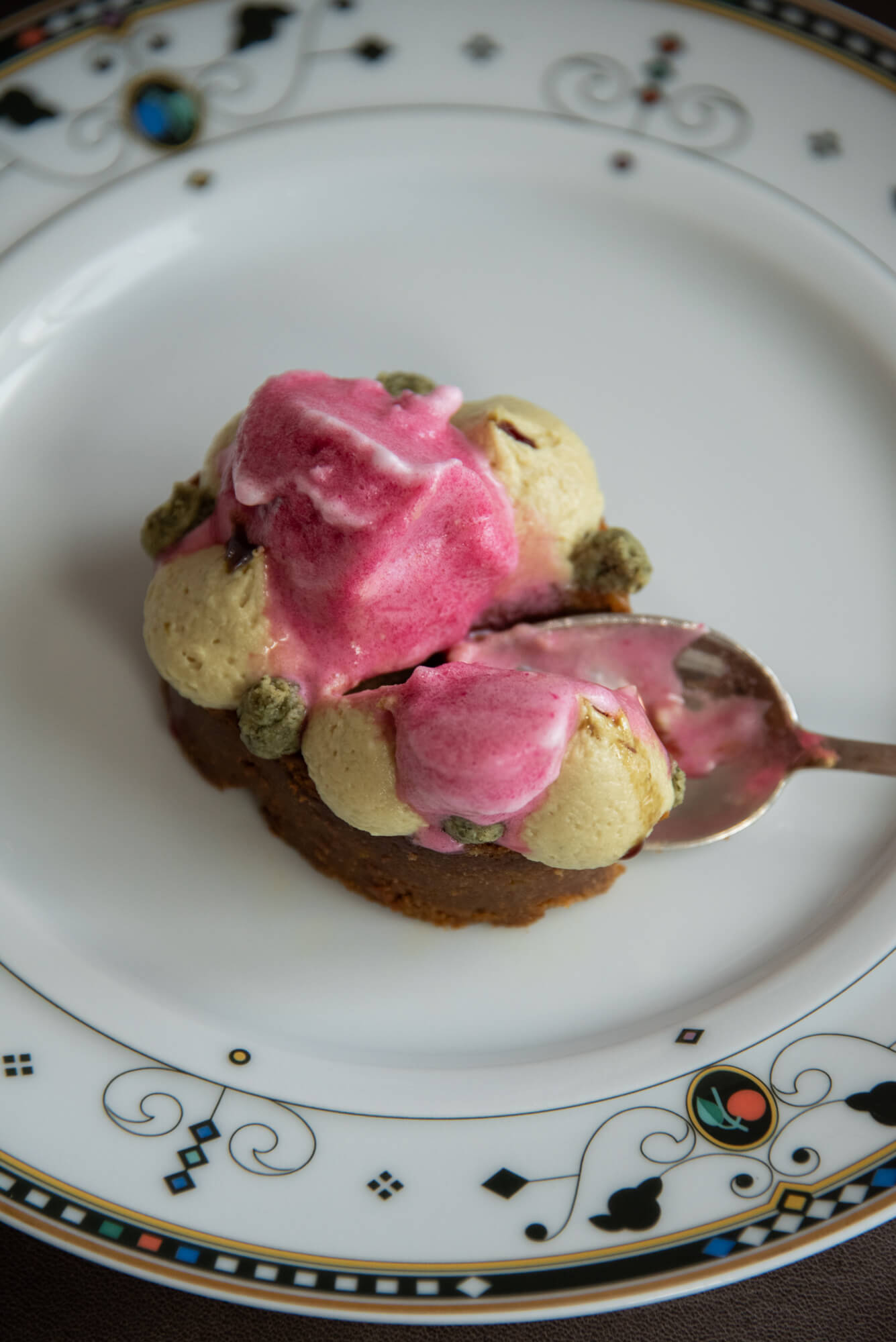 Granatapfelsorbet, Kürbistörtchen, Weihnachten, Weihnachtsmenü