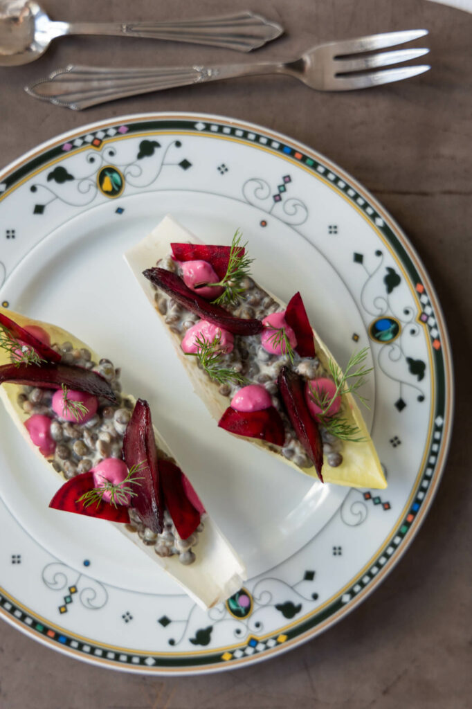 Vorspeise Weihnachten, festliche Vorspeise
