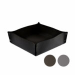 Leder Brotkorb | Aufbewahrungskorb Leder | Servierschale Leder | Wunschleder