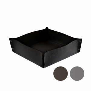 Leder Brotkorb | Aufbewahrungskorb Leder | Servierschale Leder | Wunschleder