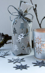 Sterne | Tischdeko | Leder | Set | gold | silber | Wunschleder