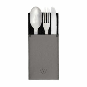 Bestecktasche Leder | Tisch decken | Bestecketui Tischdeko | Wunschleder