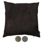 Lederkissen Lasercut, Kissenhülle aus Ziegenvelours, Kissenbezug aus veloursleder | Wunschleder