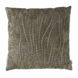 Lederkissen Lasercut, Kissenhülle aus Ziegenvelours, Kissenbezug aus veloursleder | Wunschleder