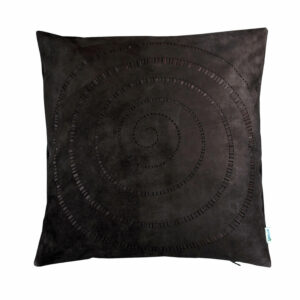 Sofakissen Ziegenvelours, Kissenhülle mit Lasercut, Kissenbezug aus veloursleder | Wunschleder