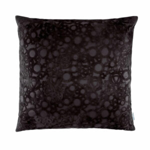 Lederkissen Ziegenvelours, Kissenhülle mit Lasercut, Kissenbezug aus veloursleder | Wunschleder