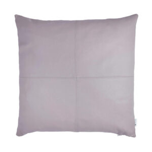 Kissenhülle Echtleder, Lederkissen mit Ziernähten, Kissenbezug aus Leder | Wunschleder