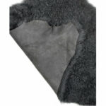 Deko Lammfell, Schaffell grau, echtes Lammfell, Wunschleder HOME | Wunschleder