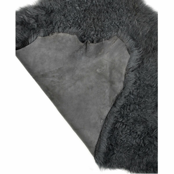 Deko Lammfell, Schaffell grau, echtes Lammfell, Wunschleder HOME | Wunschleder