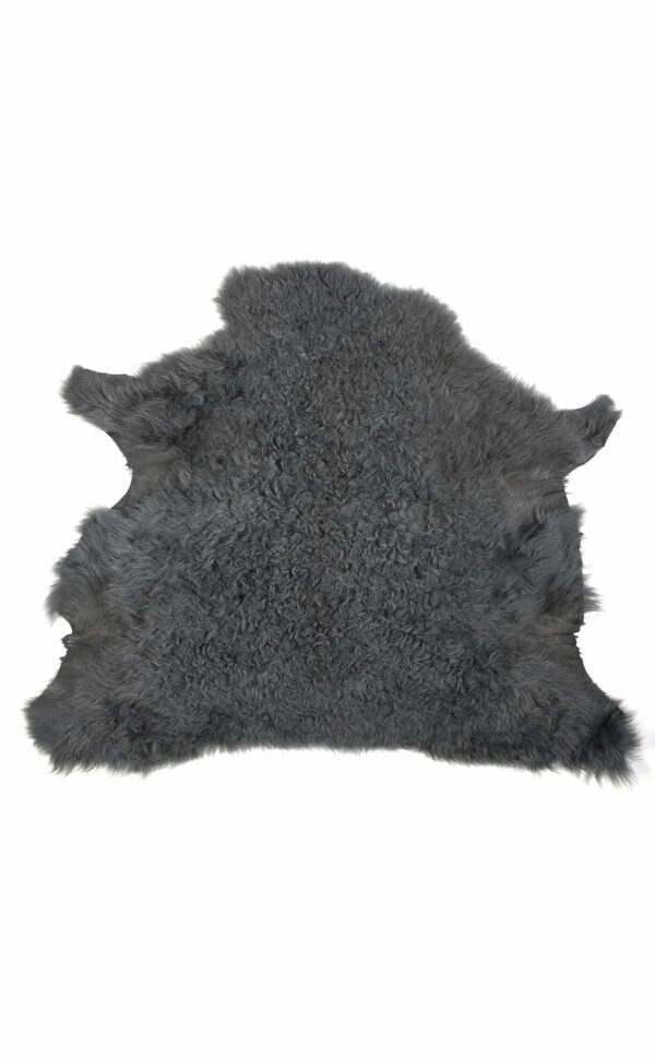 Deko Lammfell, Schaffell grau, echtes Lammfell, Wunschleder HOME | Wunschleder
