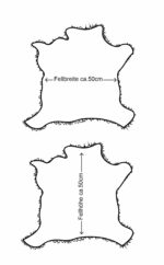 Deko Lammfell Locken, gelocktes Dekofell, Schaffell taupe, echtes Lammfell, Wunschleder HOME | Wunschleder