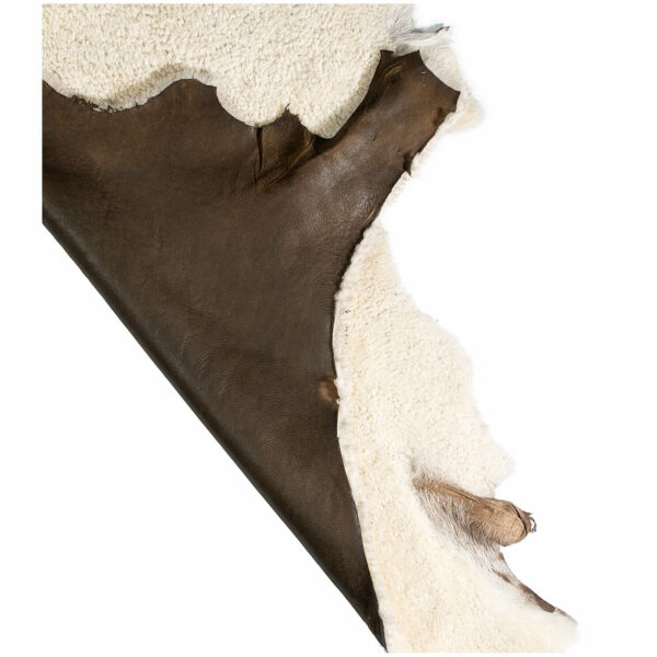 Deko Lammfell beige, beiges Dekofell, echtes Lammfell, Wunschleder HOME | Wunschleder