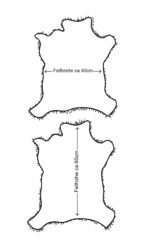 Deko Lammfell beige, beiges Dekofell, echtes Lammfell, Wunschleder HOME | Wunschleder